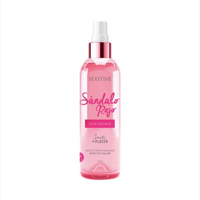 ACEITE CORPORAL SEXITIVE SENSBOMB SÁNDALO