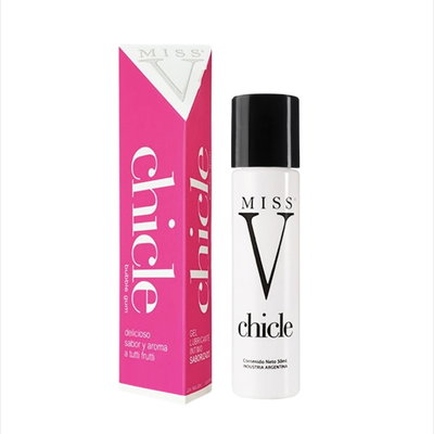 GEL LUBRICANTE MISS V SABOR CHICLE. SIN TACC