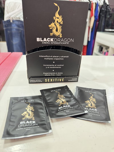 SOBRECITO BLACK DRAGÓN crema intencificante