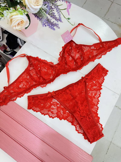Conjunto Florencia Rojo