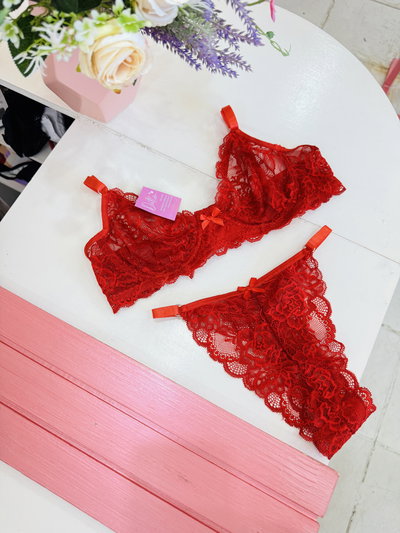 Conjunto Agostina Rojo