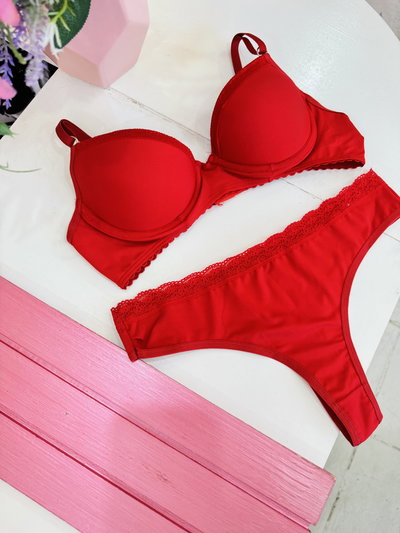 Conjunto Tiziana Rojo