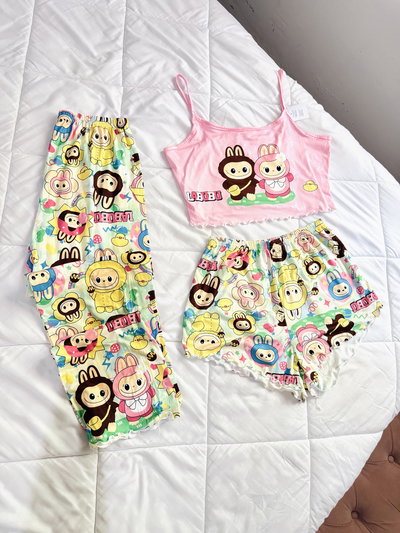 Pijama 3 Pieza Labubu