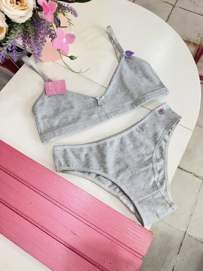 Conjunto Juvenil Gris