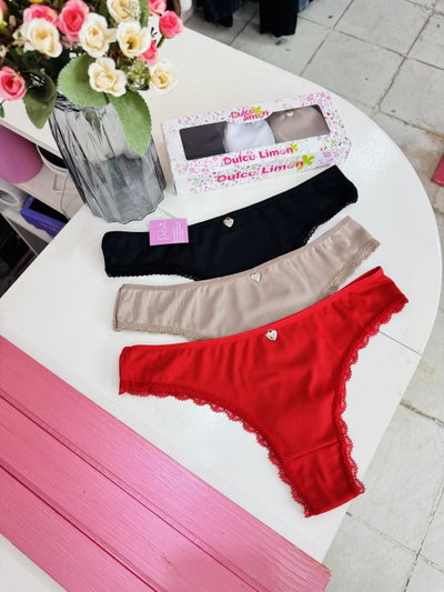 Pack x3 Colaless Morley D-L (44,46,48)