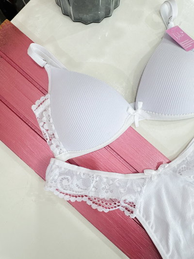Conjunto Morena Blanco