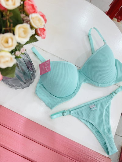 Conjunto Josefina Verde agua