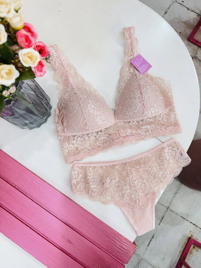 Conjunto Daphne Rosa