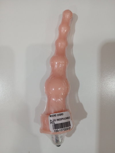 PLUG ANAL INEXPULSABLE VIBRADOR 16cm