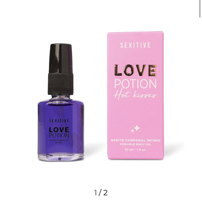 Aceite Comestible Love Potion Frutos Rojos - 30 ml