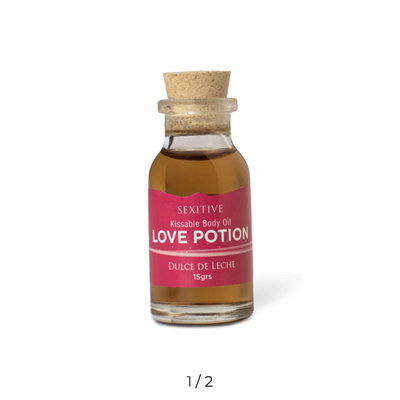 MINI Aceite Comestible Love Potion Dulce de Leche - 15grs