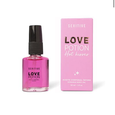 Aceite Comestible Love Potion Frutilla - 30 ml