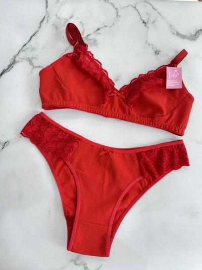 Conjunto Eva Rojo