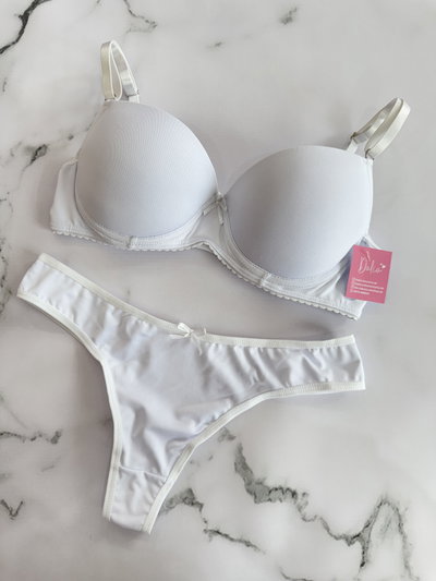 Conjunto Pilar Blanco Microfibra