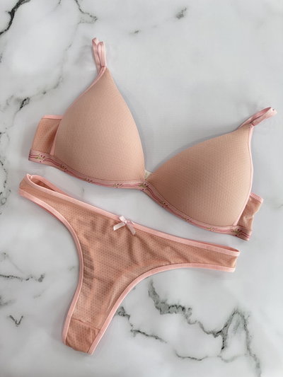 Conjunto Isabella Rosa