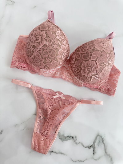 Conjunto Valentina Rosa