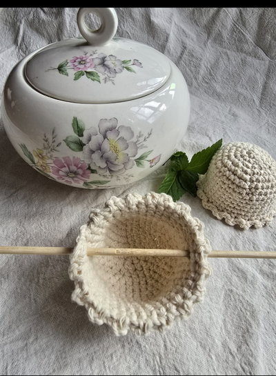 COLADOR TEJIDO A MANO