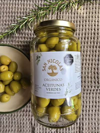 ACEITUNA ORGANICA 500gr