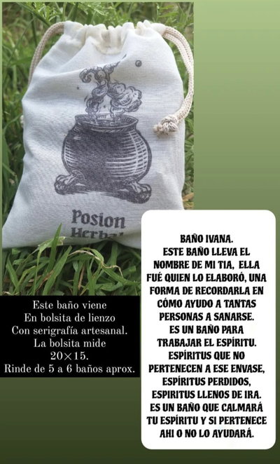 BAÑO DE PLANTAS IVANA