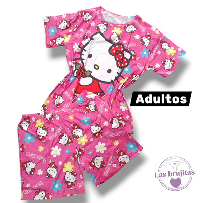 PIJAMA REMERA+SHORT T.7(58/62)