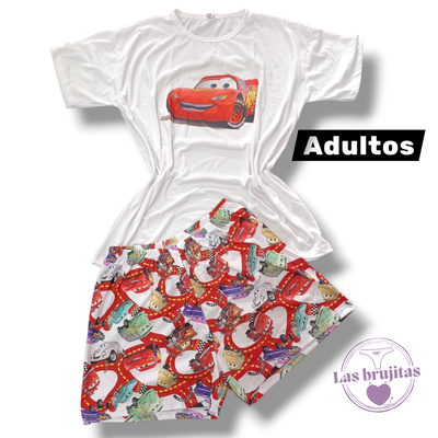 PIJAMA REMERA+SHORT T.5(48/50)