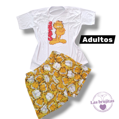 PIJAMA REMERA+SHORT T. 6(50/52)