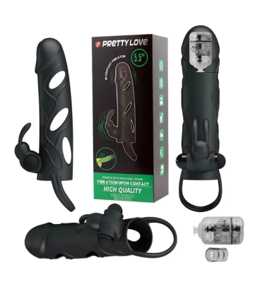 funda con estimulador y 2 motores