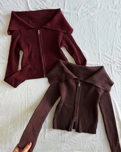 SWEATER CIERRE BOTE
