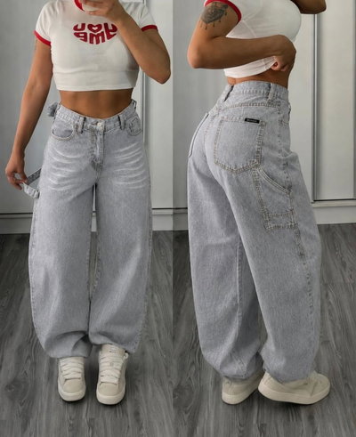 BAGGY GRIS CLARO