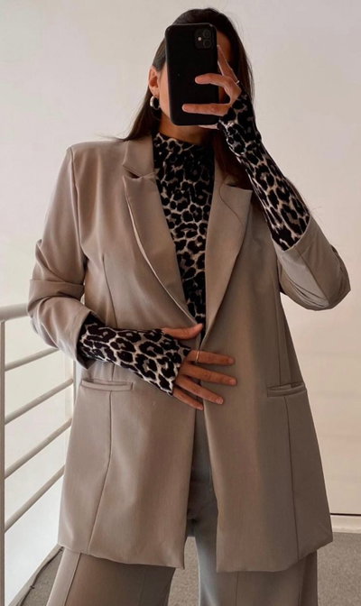 BLAZER GRIS