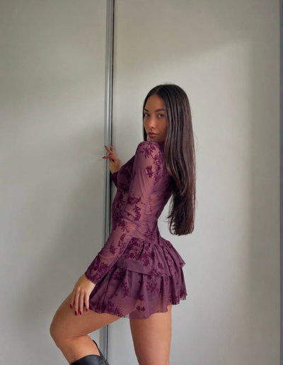 VESTIDO TUL FOCK 