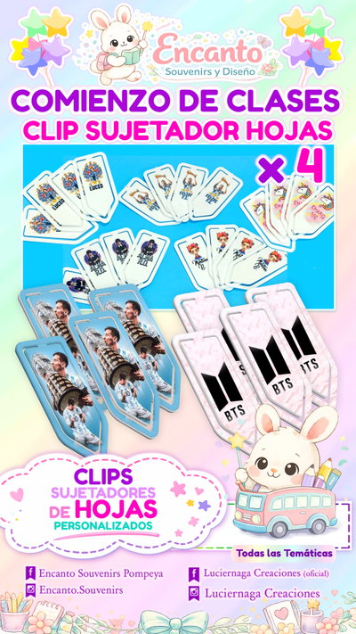 Clip Sujetador x4