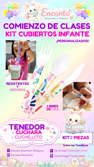 Kit Cubiertos x3