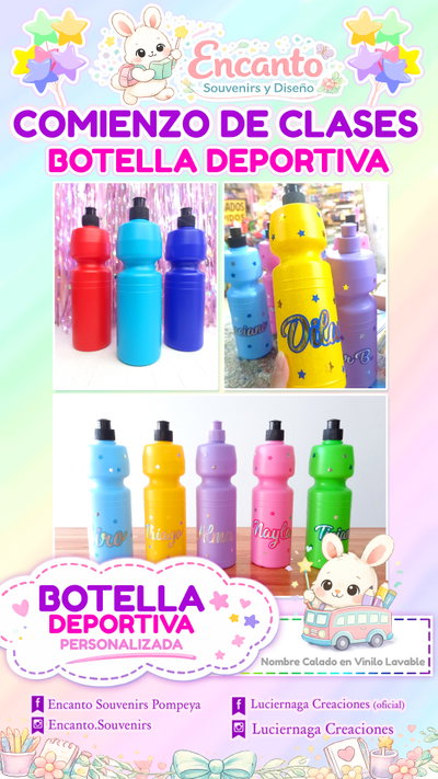 Botella Deportiva Personalizada