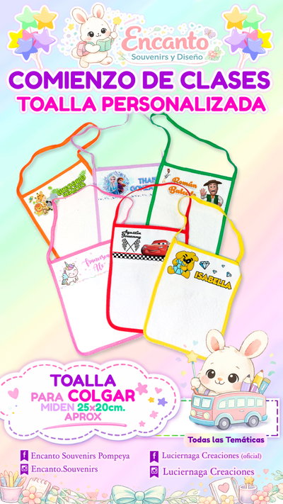 Toalla para colgar