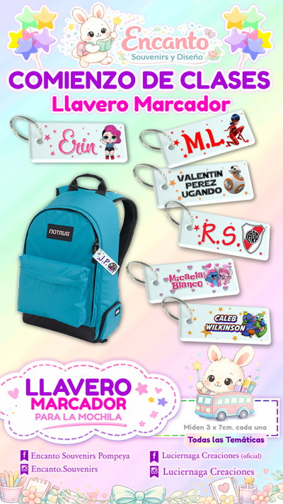 Llavero Marcador