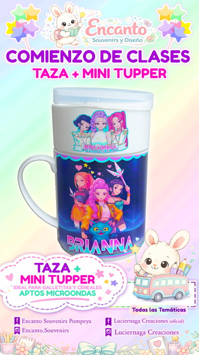 Taza + Mini Tupper