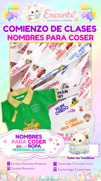 Nombres para Coser