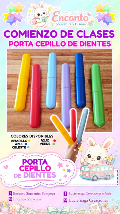 Porta Cepillo de Dientes