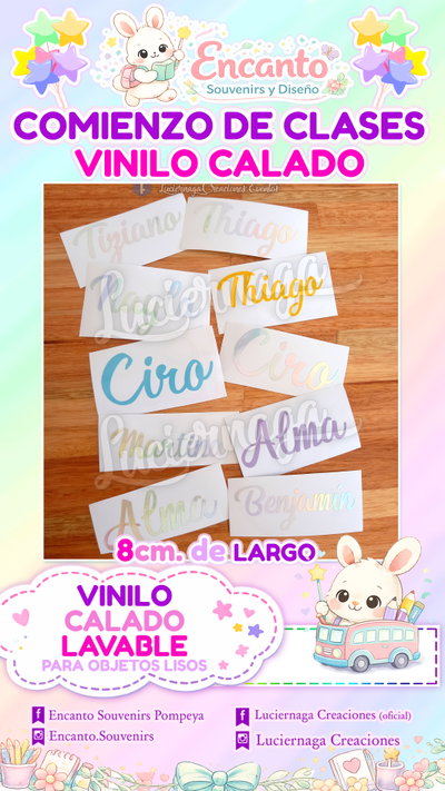 Vinilo Calado