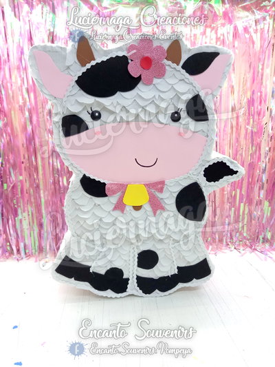 Piñata con forma y de numero