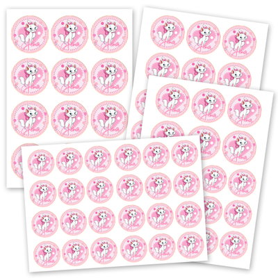 72 Stickers En Planchas Personalizados Candy Bar