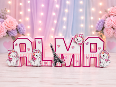 Letras 3D 15 cm