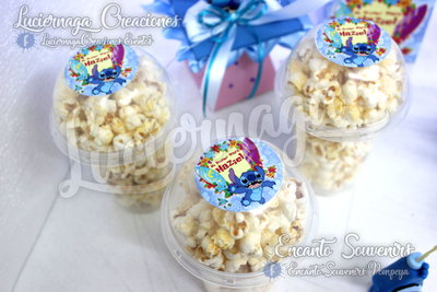 Vaso con Pochoclos