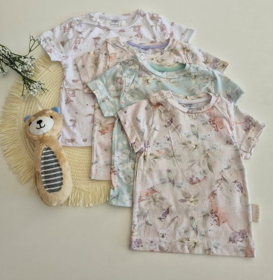 REMERA ANIMALITOS BEBA