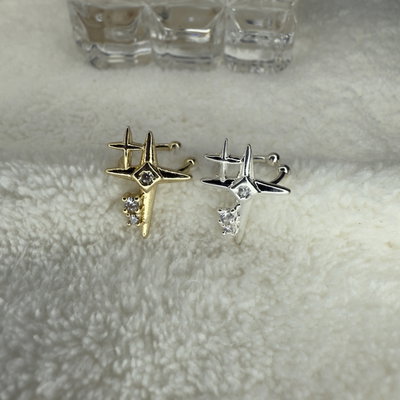 Cuff destellos strass