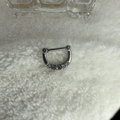 Septum tres strass