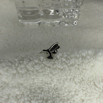 Microdermal colibrí titanio