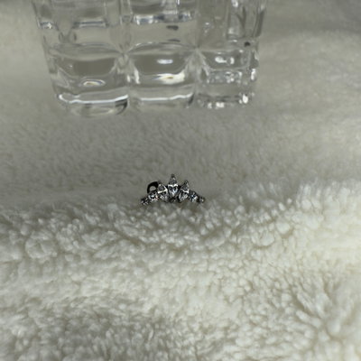 Microdermal 7 strass titanio