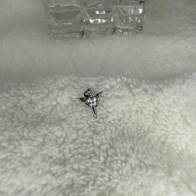 Microdermal espada strass titanio